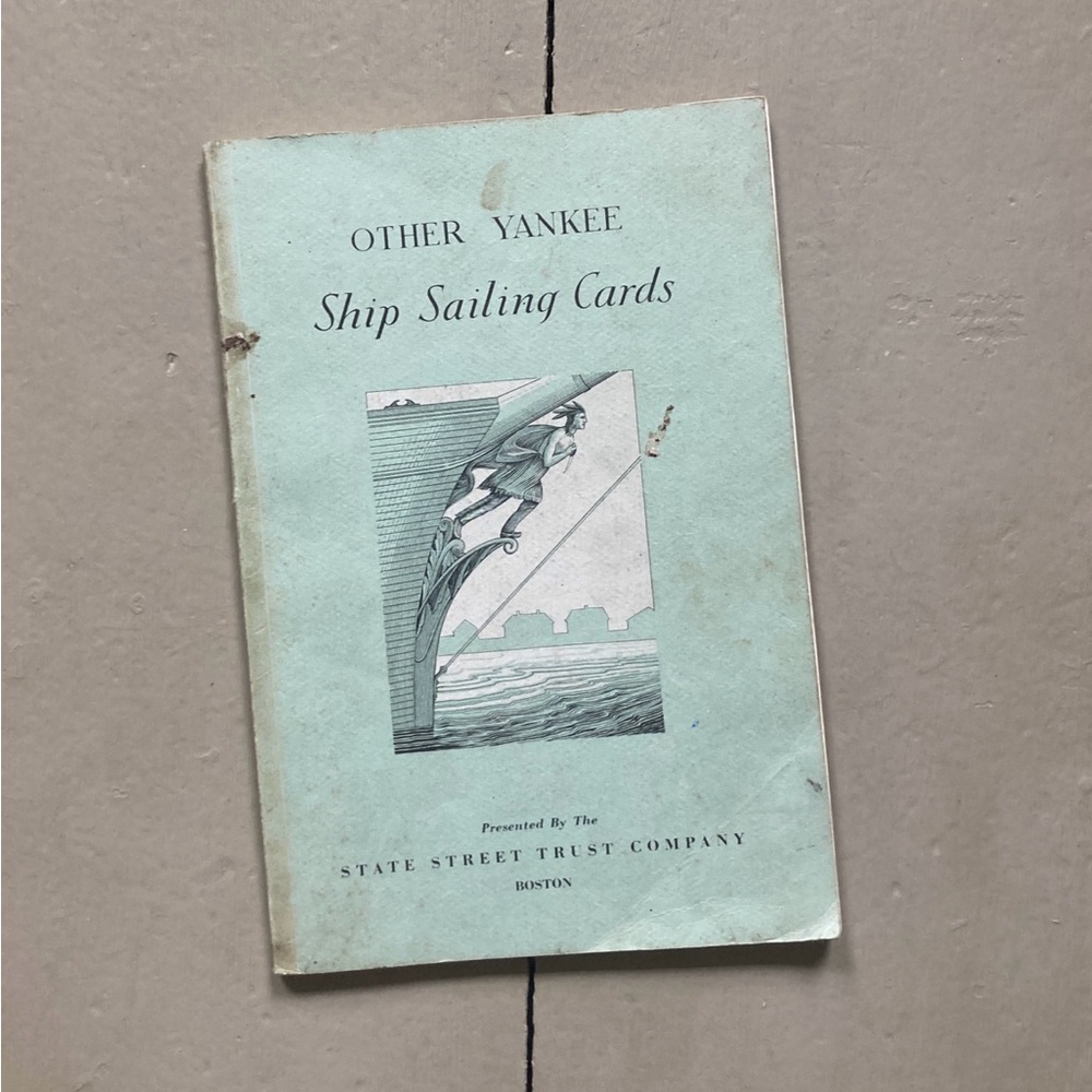 Other Yankee Ship Sailing Cards State Street Trust Company Ships Collectibles